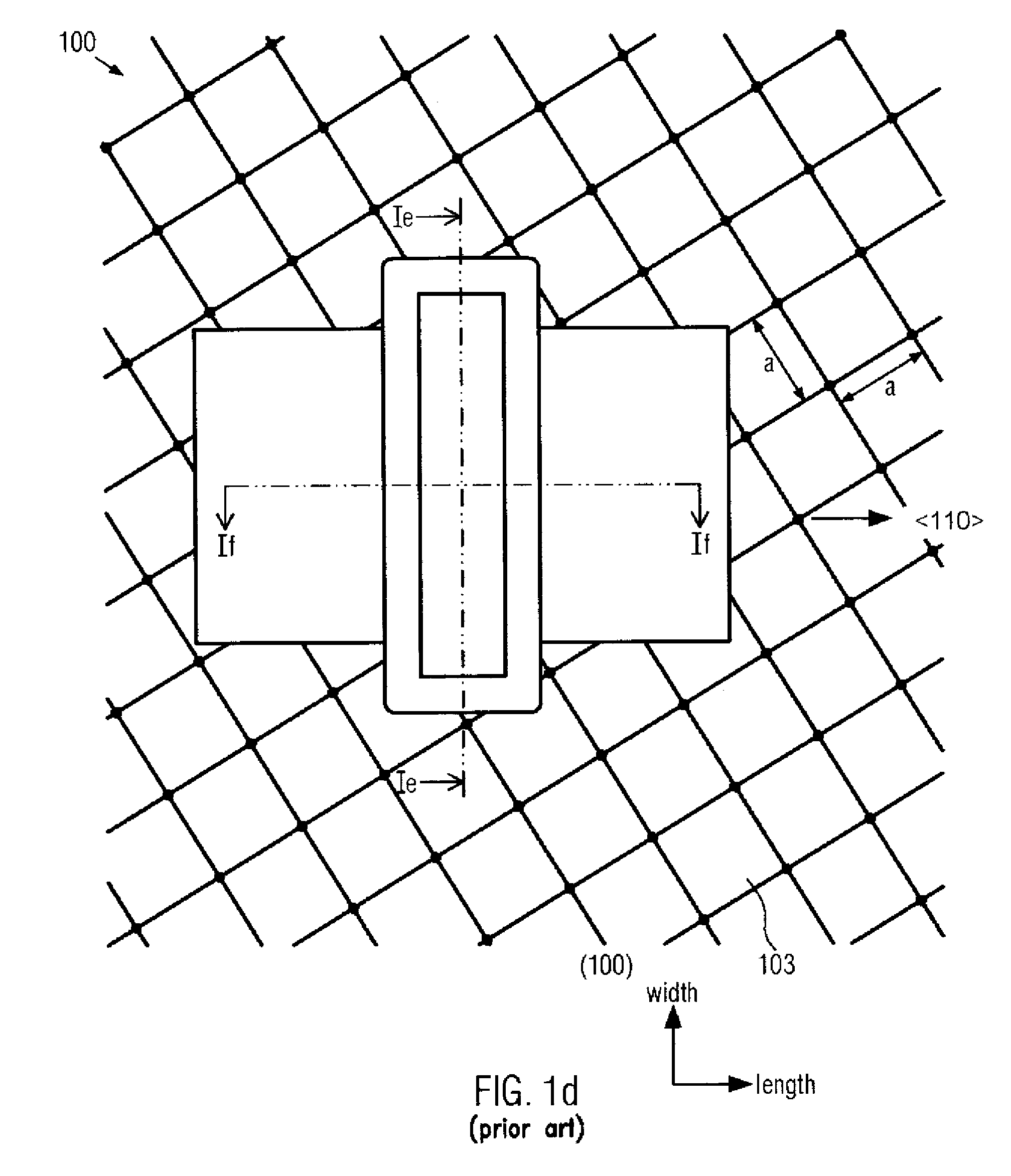 Method for reducing crystal defects in transistors with re-grown shallow junctions by appropriately selecting crystalline orientations