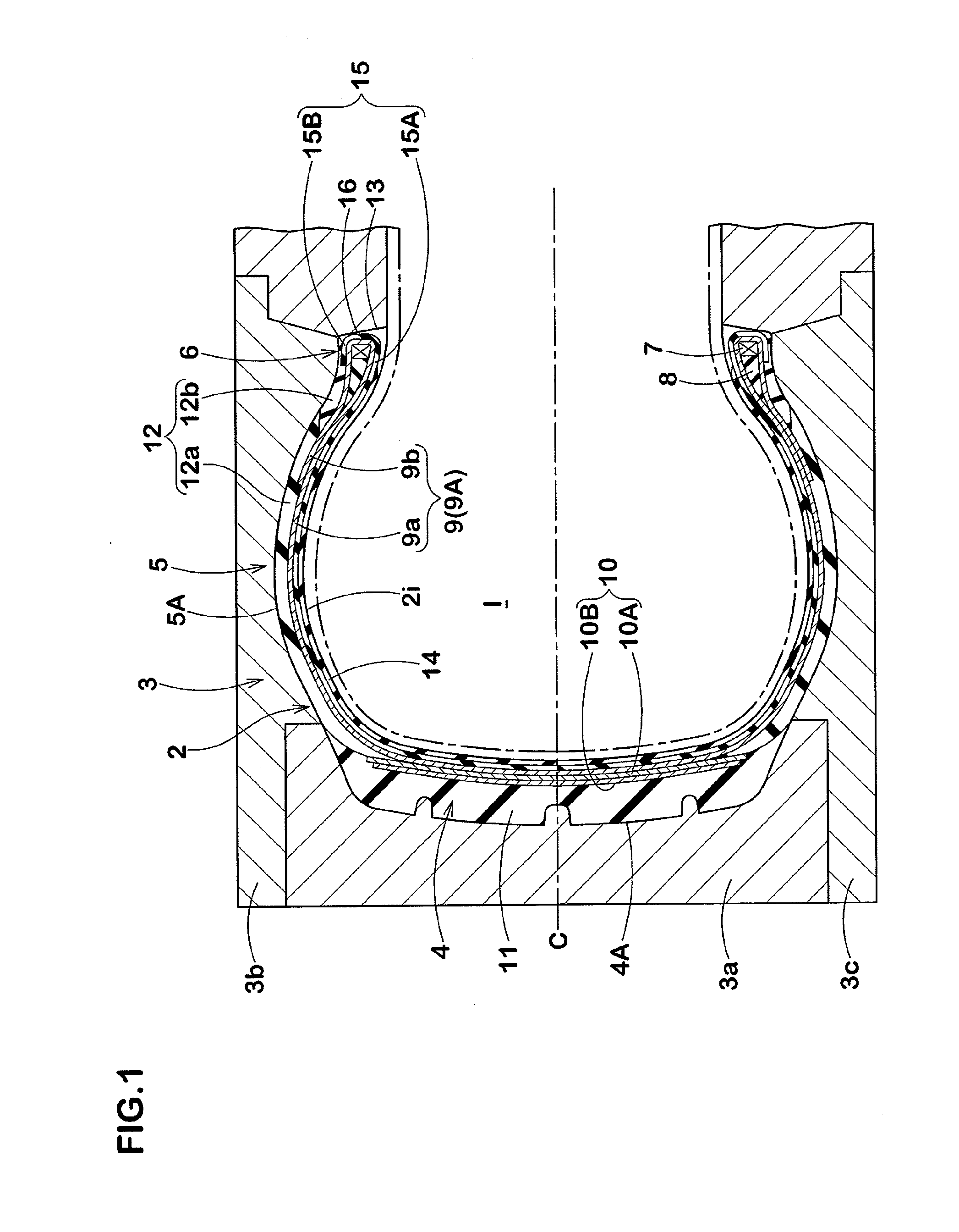 Manufacturing method for pneumatic tire