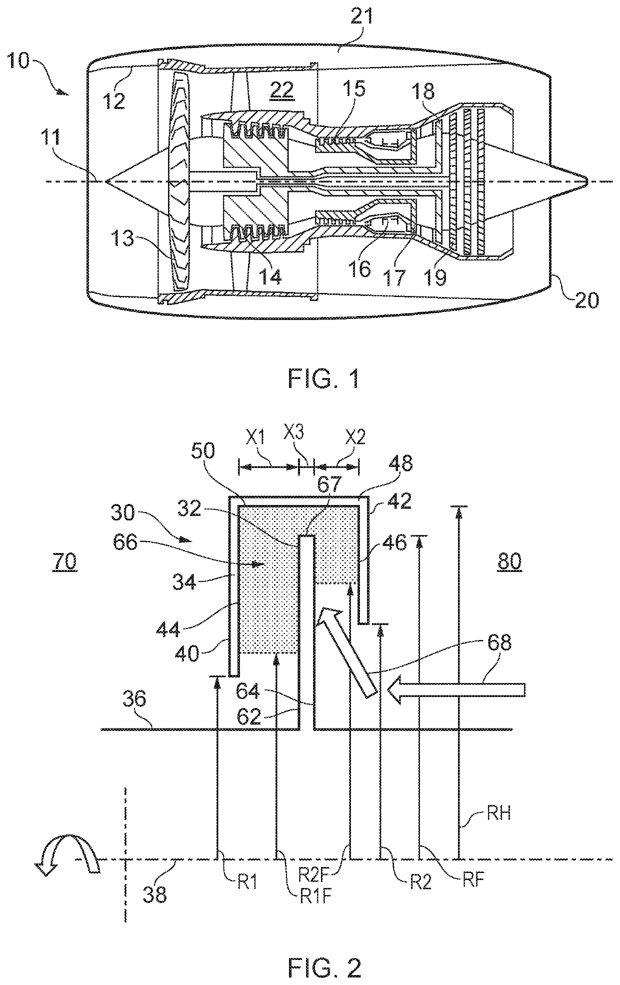 Hydraulic seal arrangement