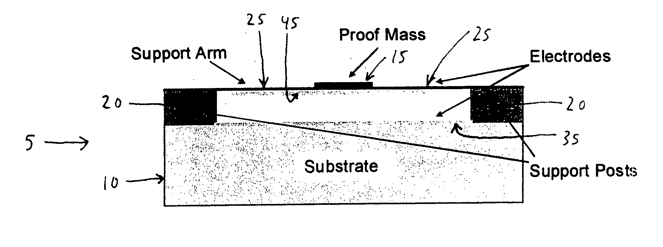 Micro-electro-mechanical pressure sensor