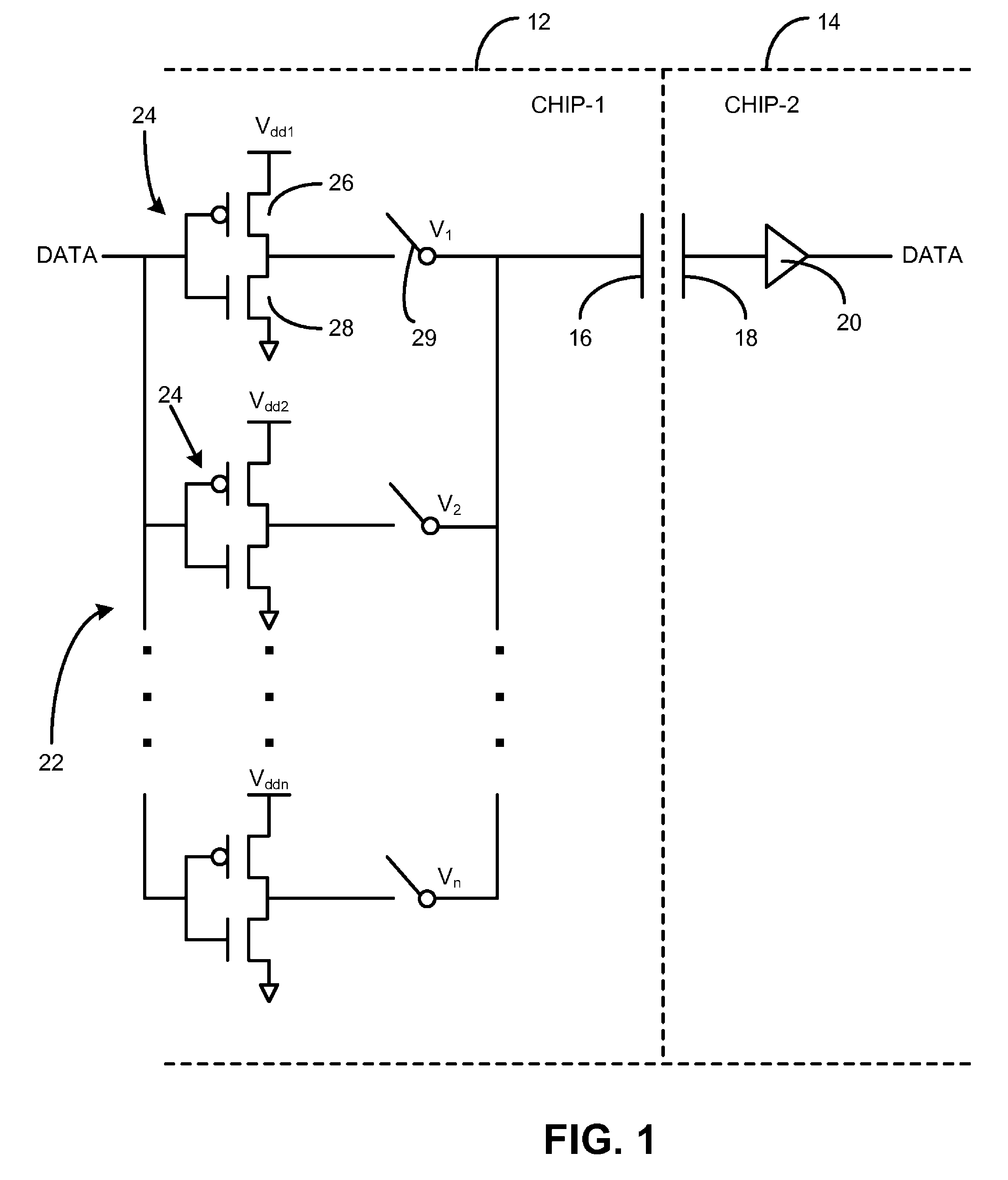 Misalignment compensation for proximity communication