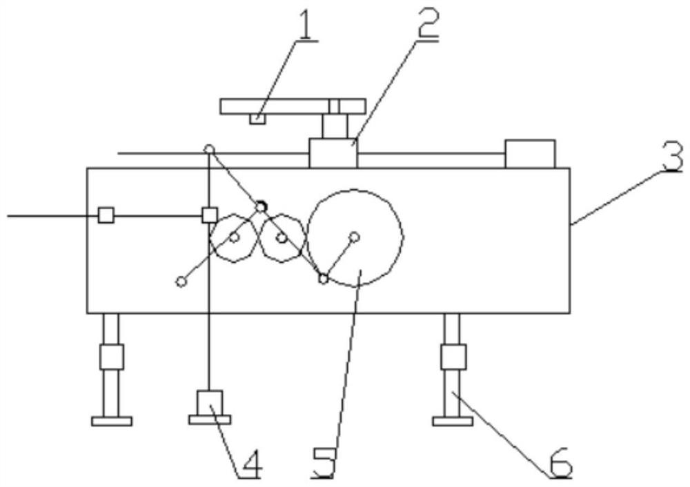 Building outer wall automatic crawling laser cleaning device