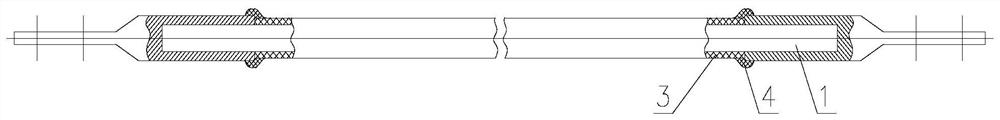 Novel jumper cable of installation-free jumper insulator