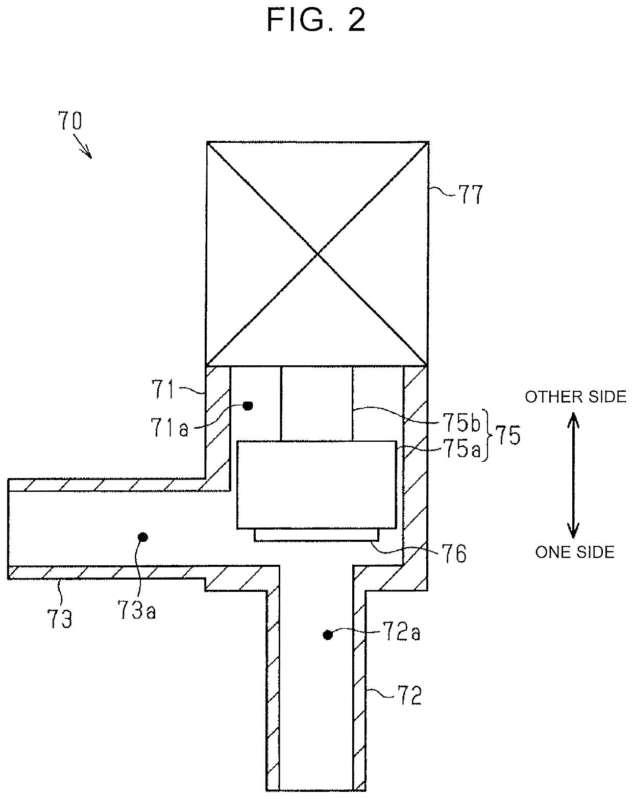 Evaporative fuel treatment apparatus and control method for evaporative fuel treatment apparatus