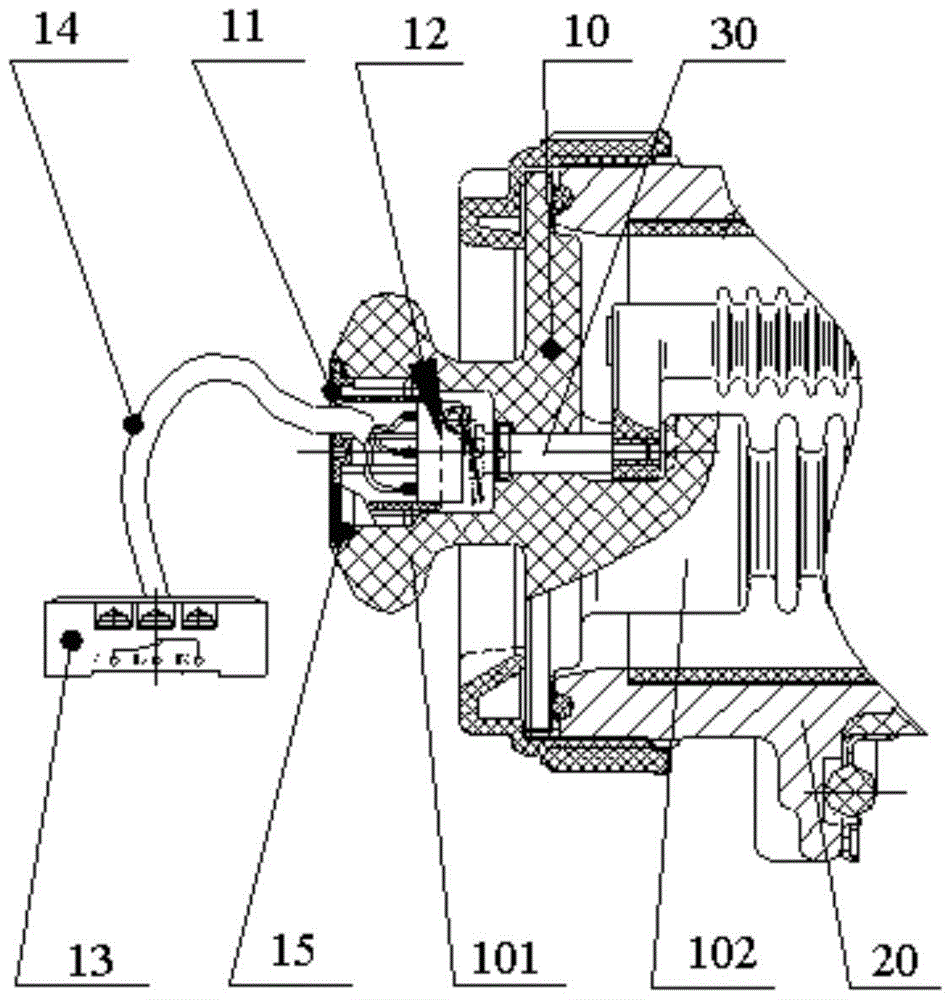 A signal output method for oil-immersed transformer failure