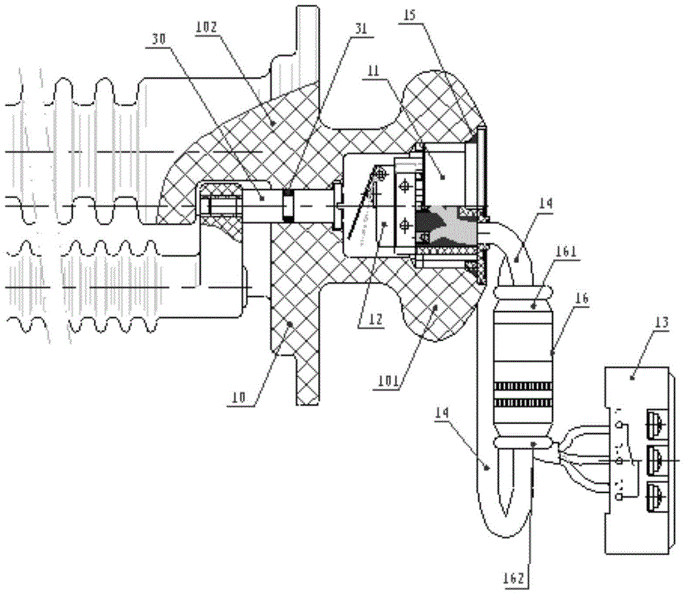 A signal output method for oil-immersed transformer failure