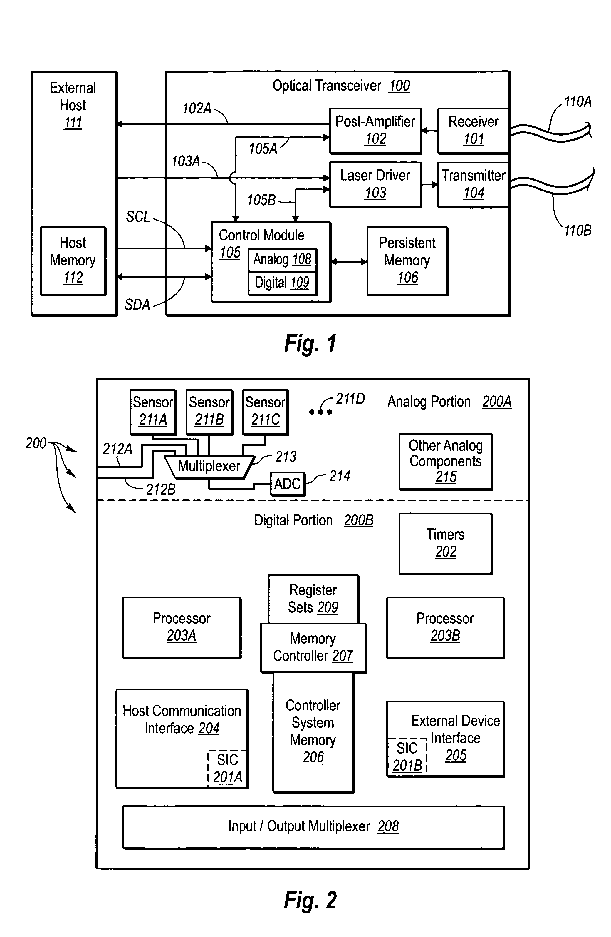 Filtering digital diagnostics information in an optical transceiver prior to reporting to host