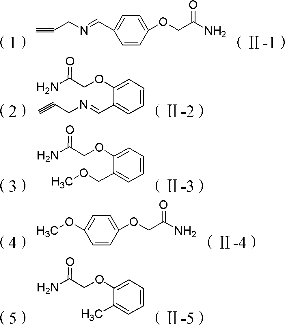 Amide compound and application thereof in preparing monoamine oxidase inhibitor