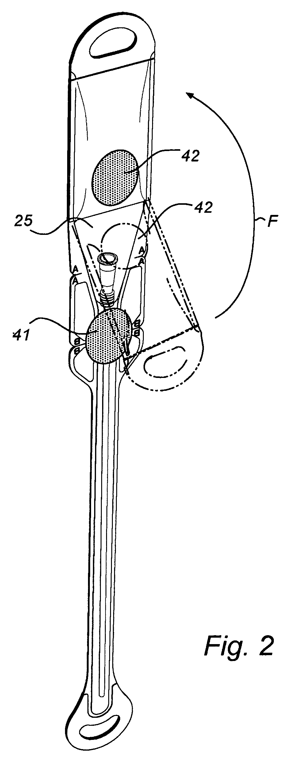 Folded catheter assembly with adhesive grip