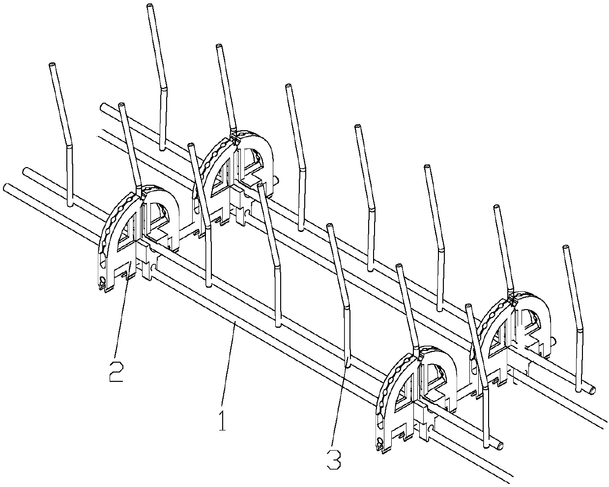 Dish-washing machine dish placing rack and dish-washing machine with same