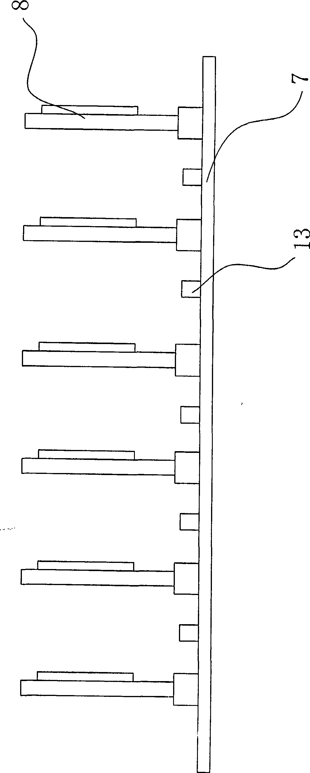 Control system of sock head sewing machine and sock head sewing machine equipped therewith