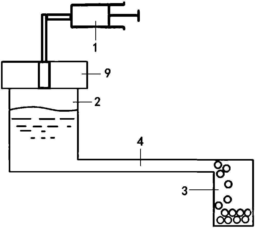 Liquid drop generation device and liquid drop generation system