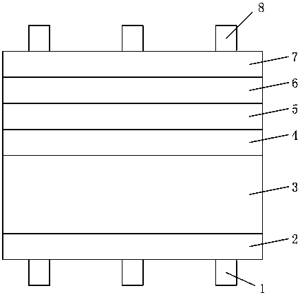 A kind of anti-potential induced decay solar cell and preparation method thereof