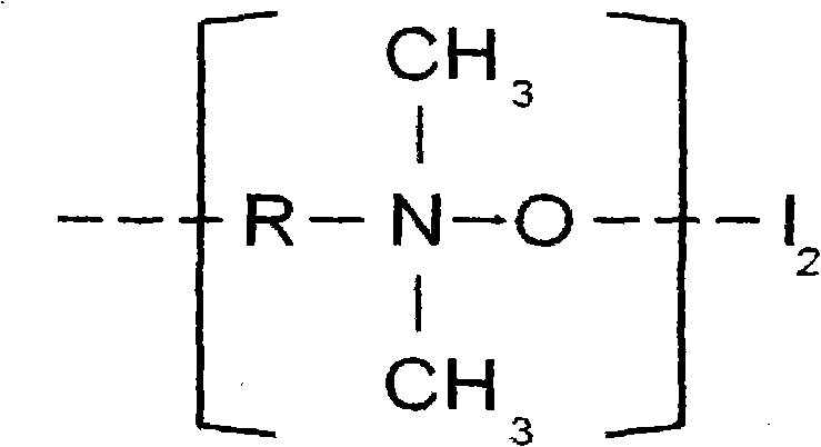 Cocoyl dimethyl ammonium iodine oxide complex