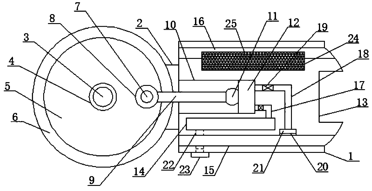 Maintaining device for steel wire rope of building tower crane