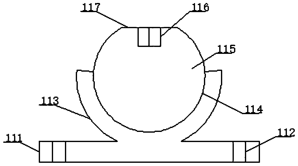 Maintaining device for steel wire rope of building tower crane