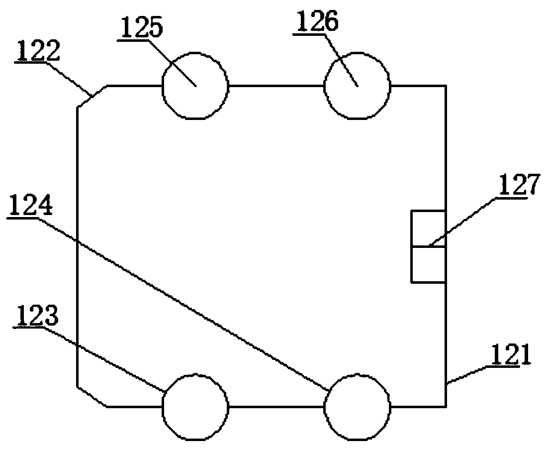 Maintaining device for steel wire rope of building tower crane