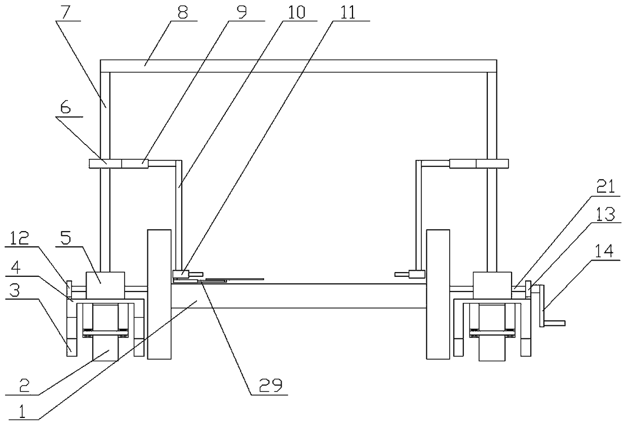 Bed changing device for critical patient