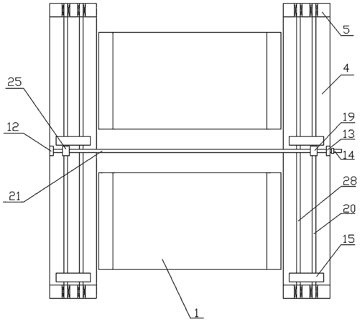 Bed changing device for critical patient