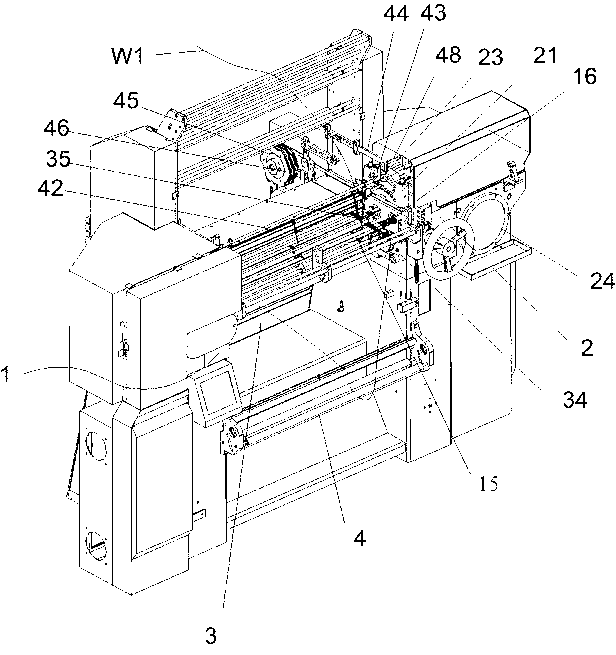 Multifunctional lace crochet machine