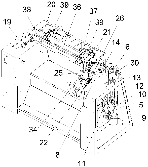 Multifunctional lace crochet machine