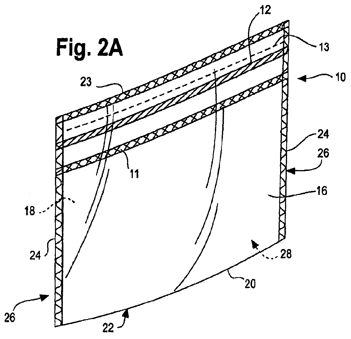 Low-tack, UV-cured pressure sensitive adhesive suitable for reclosable packages