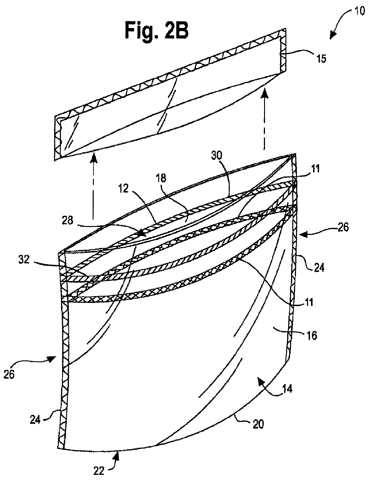 Low-tack, UV-cured pressure sensitive adhesive suitable for reclosable packages