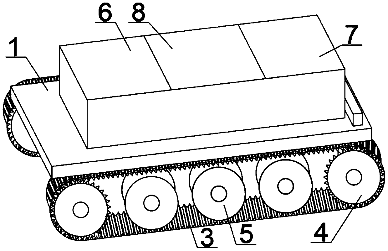 Steep slope vegetation restoration auxiliary planting device