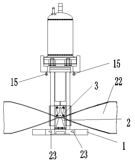 Quick assembly and disassembly type steel pipeline extrusion cut-off device