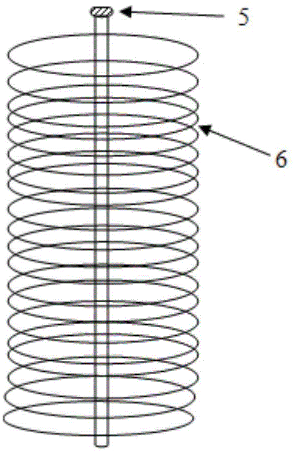 In-situ layering collection device for pore water of cylindrical sediments in shallow water area