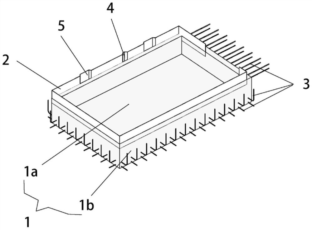 Precast concrete toilet base plate, manufacturing method and mounting method