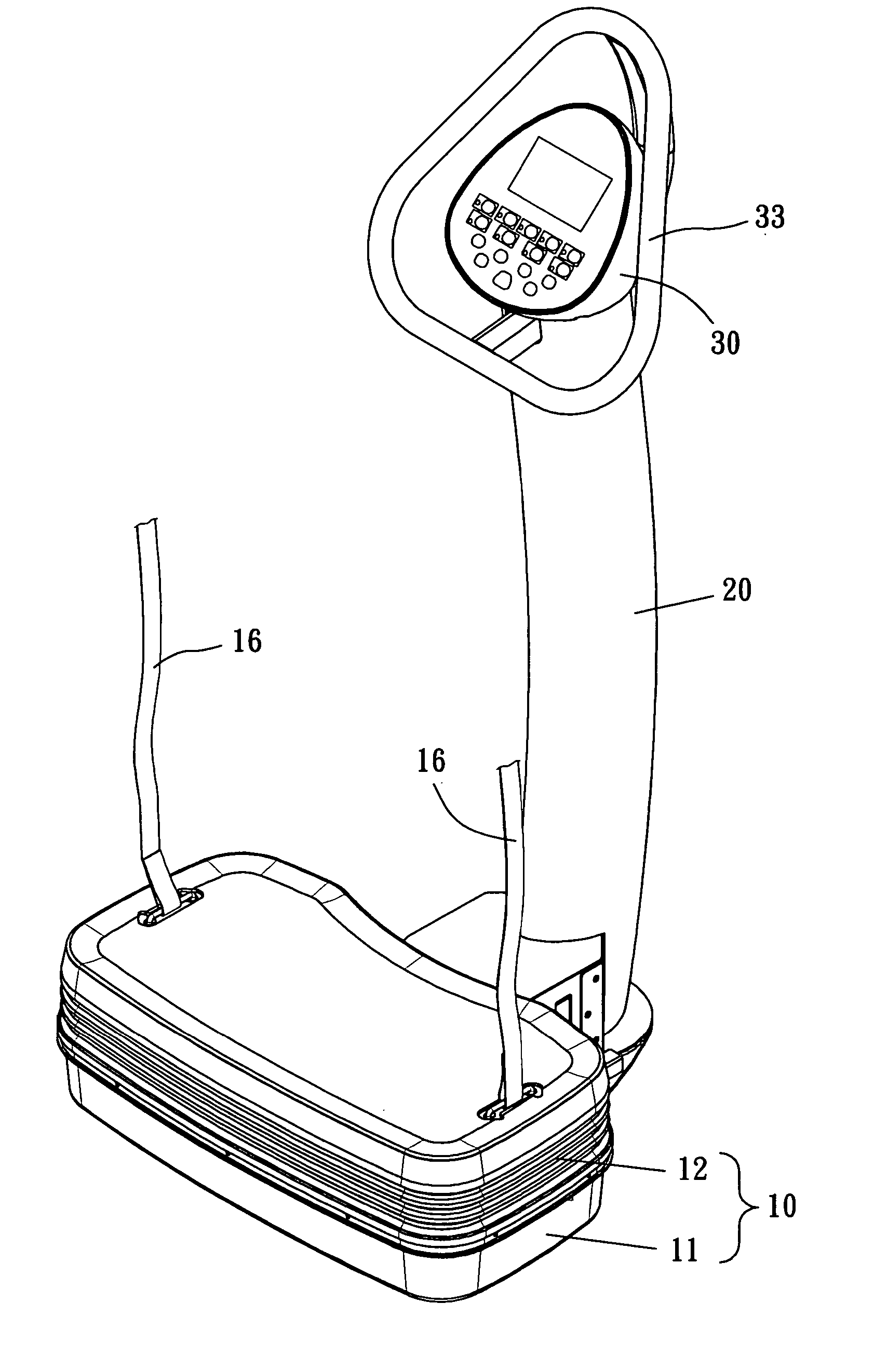 Body vibration machine