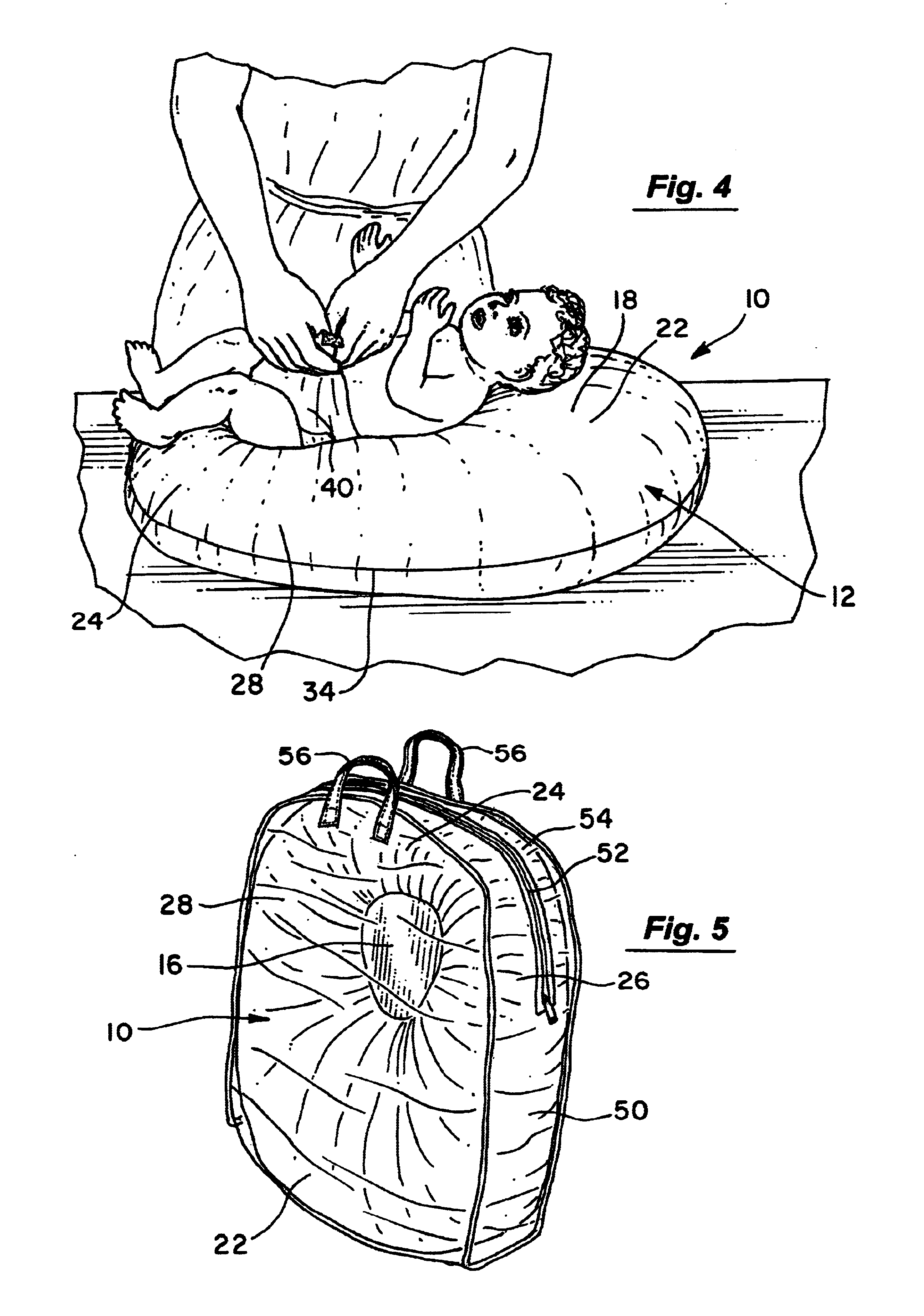 Support pillow for small infants