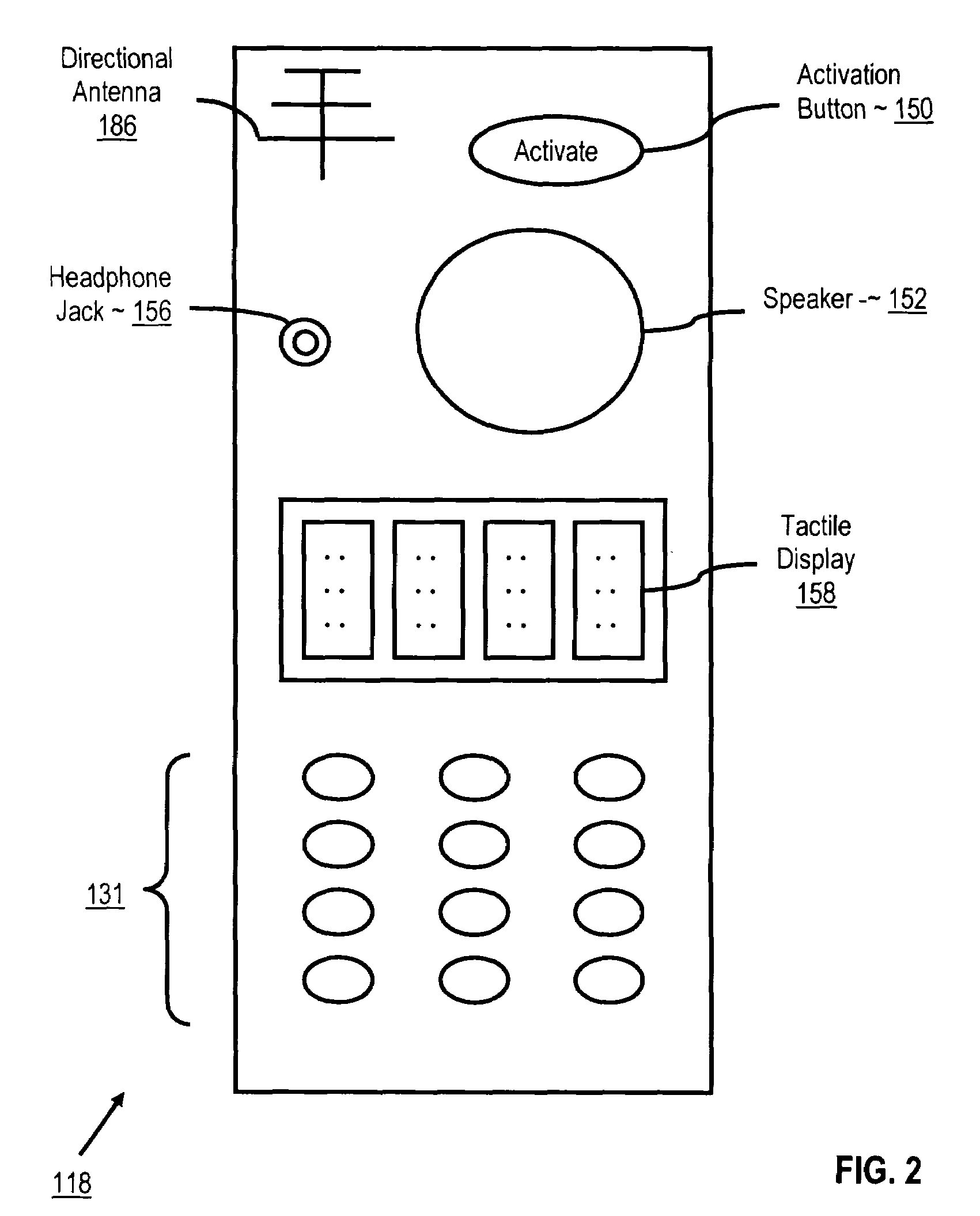 Radio frequency identification aiding the visually impaired