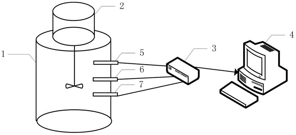 Low concentration soluble metal thallium on-line detection apparatus and method