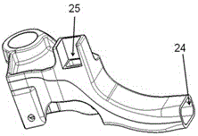 Environment-friendly aluminum alloy automobile sub-frame