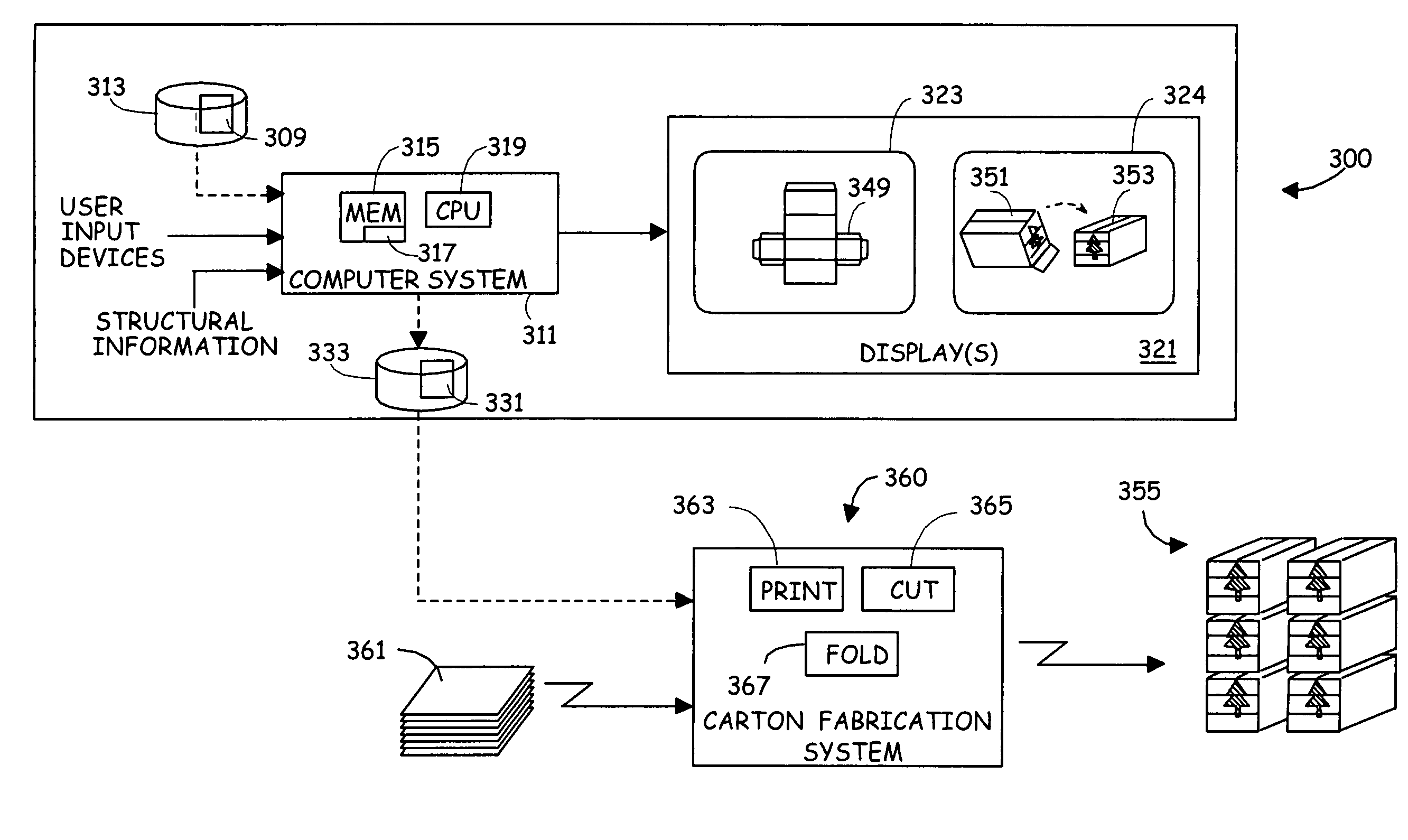 Two-dimensional graphics for incorporating on three-dimensional objects