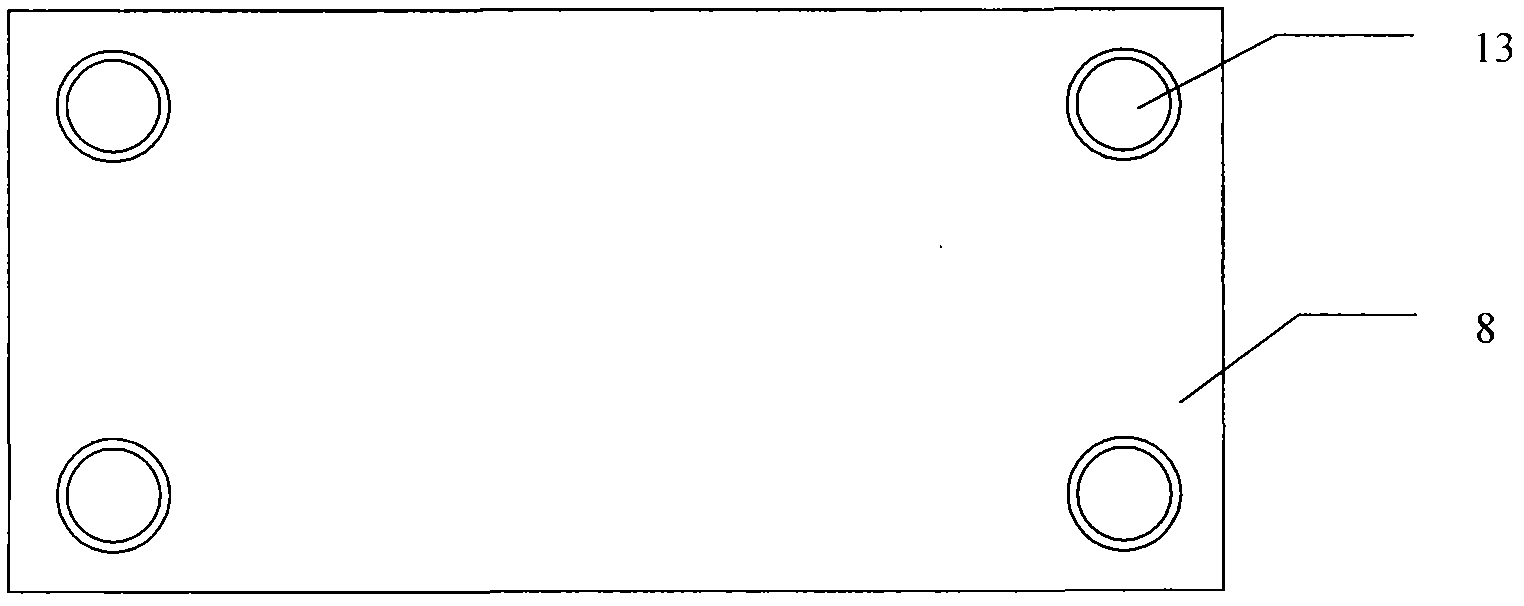 Method for measuring diameter of non-contact forging on line by using laser