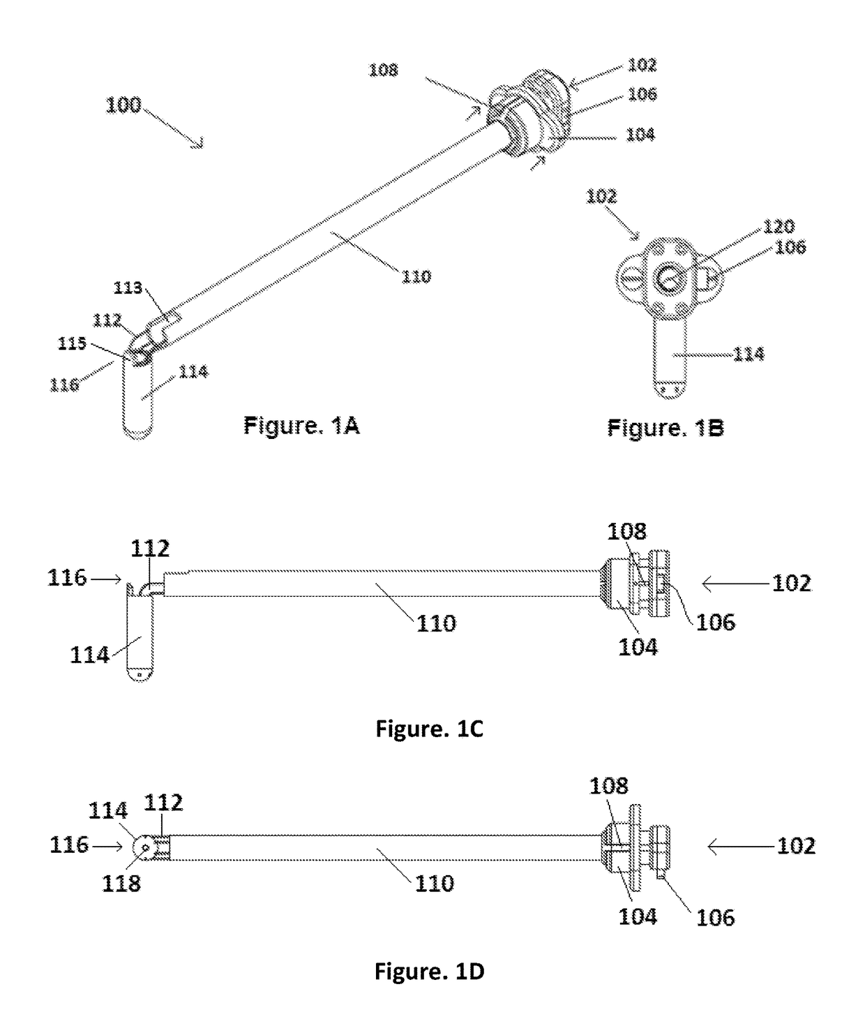 Instrument head single loader