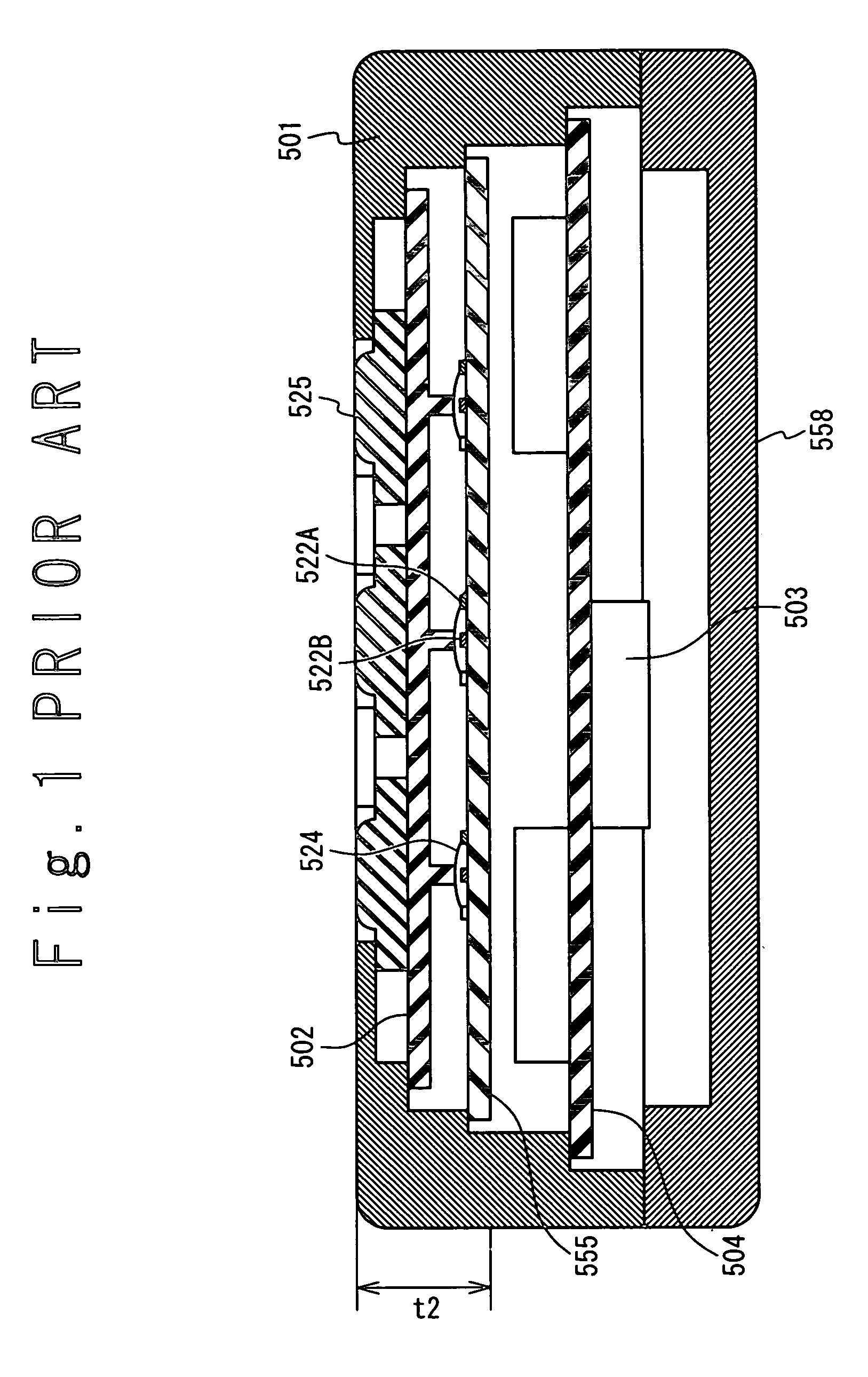 Switch integrated casing and electronic equipment having the casing