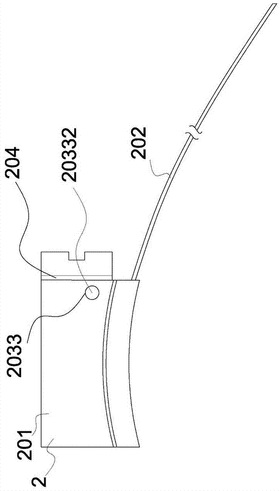 Connecting device for rod-shaped materials