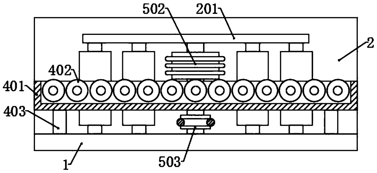 Formation machine for surface pattern of automobile sealing strip