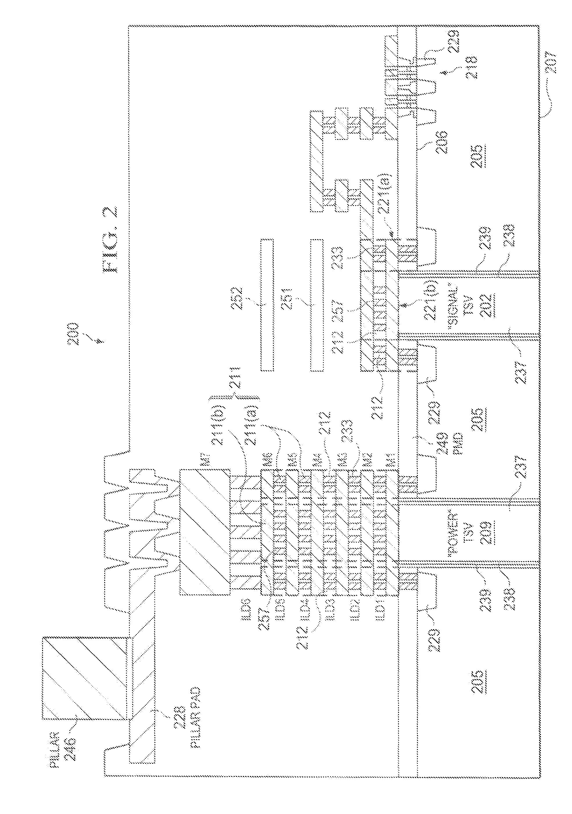 Integrated circuit (IC) having TSVS with dielectric crack suppression structures