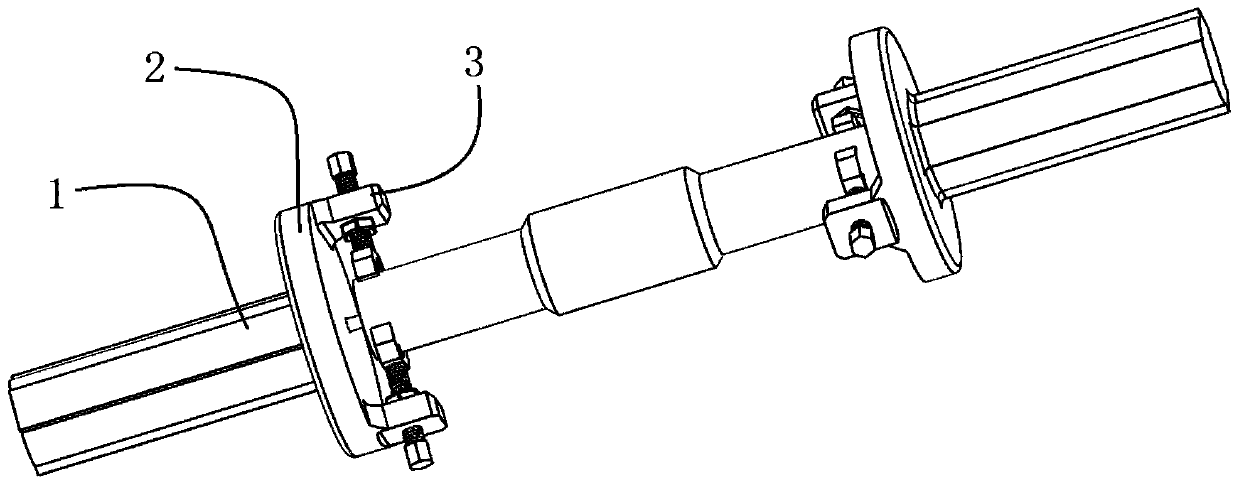 Numerical control lathe clamp