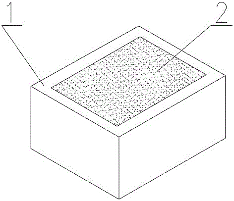 Containerless casting molding method of frozen sand mold