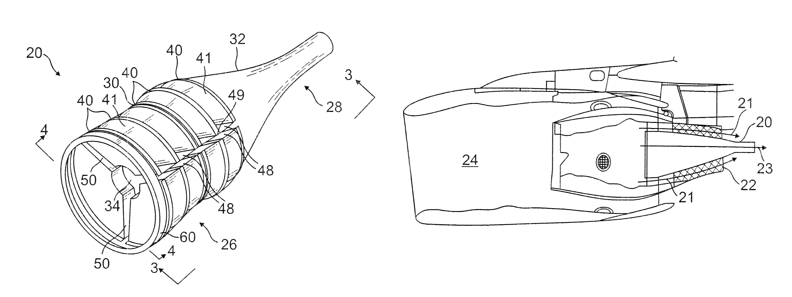 Acoustically treated exhaust centerbody for jet engines and associated methods