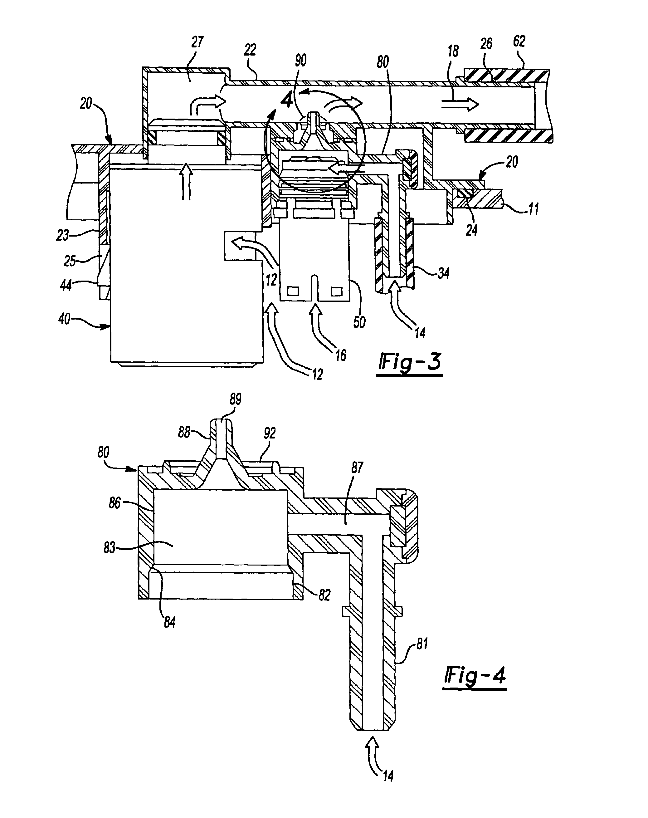 Fuel pump module with improved vapor vent manifold