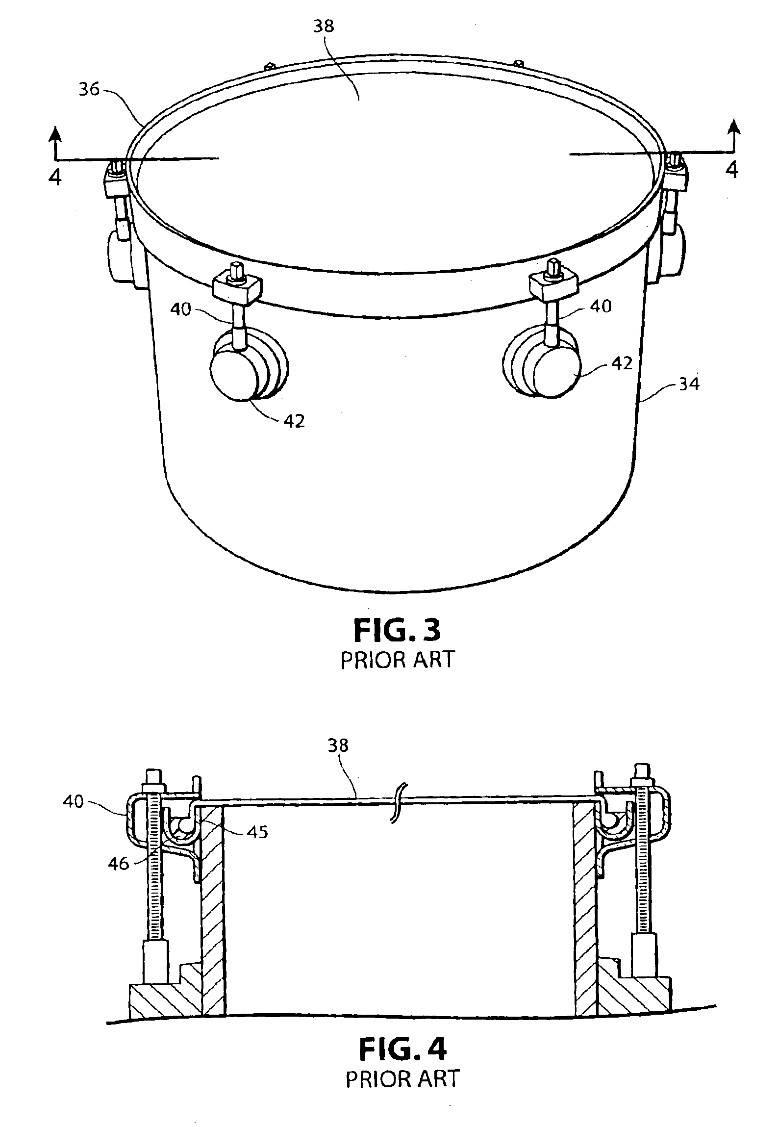 Single adjustment balancing and tuning of acoustic drums