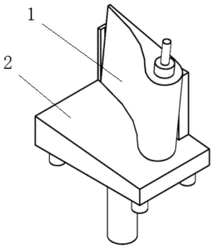 Turbine blade air film cooling hole self-adaptive compensation machining method