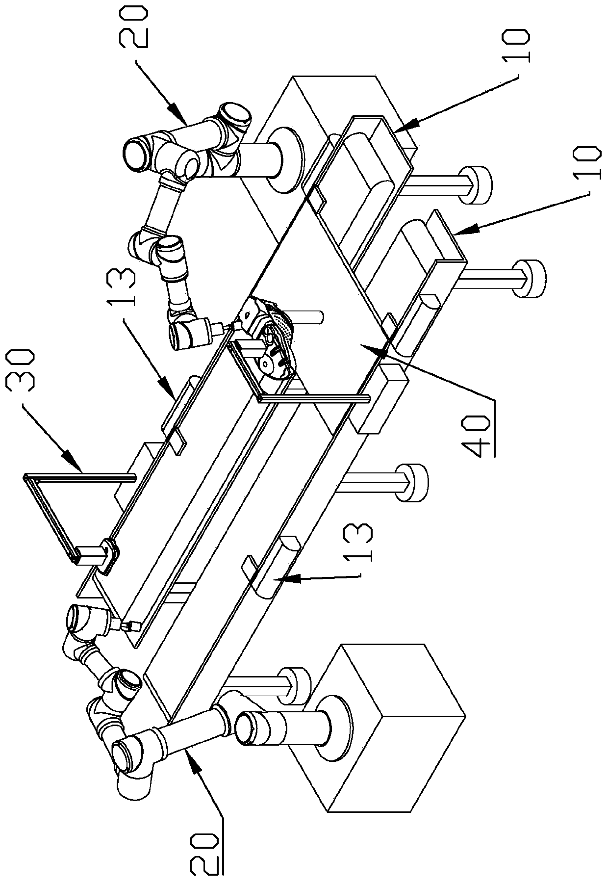 Automatic sole grinding machine